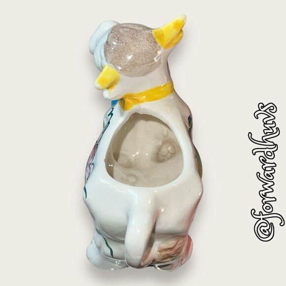 Vintage Floral Cow Creamer - Picture 7 of 12